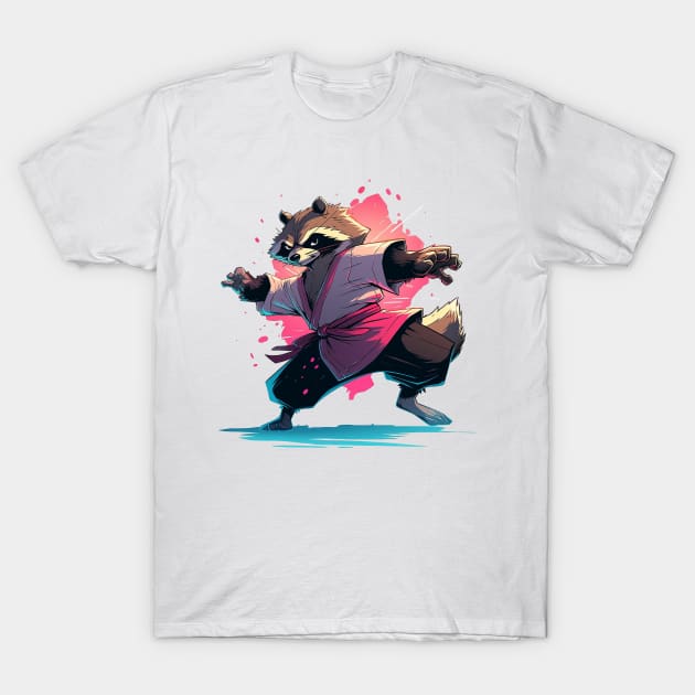 raccoon T-Shirt by lets find pirate